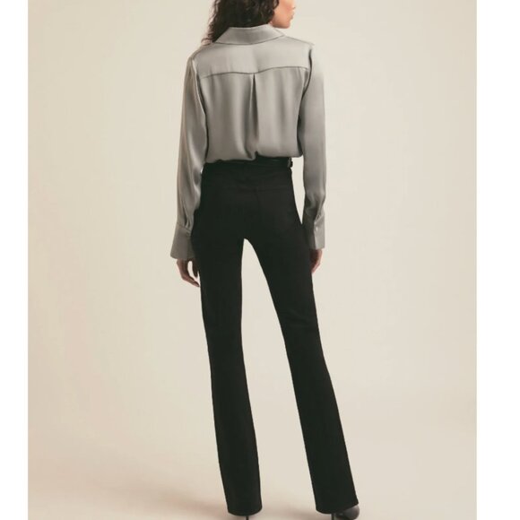 NWT Favorite Daughter Take Me Seriously Bodysuit L/XL Ultimate Gray - Picture 5 of 8